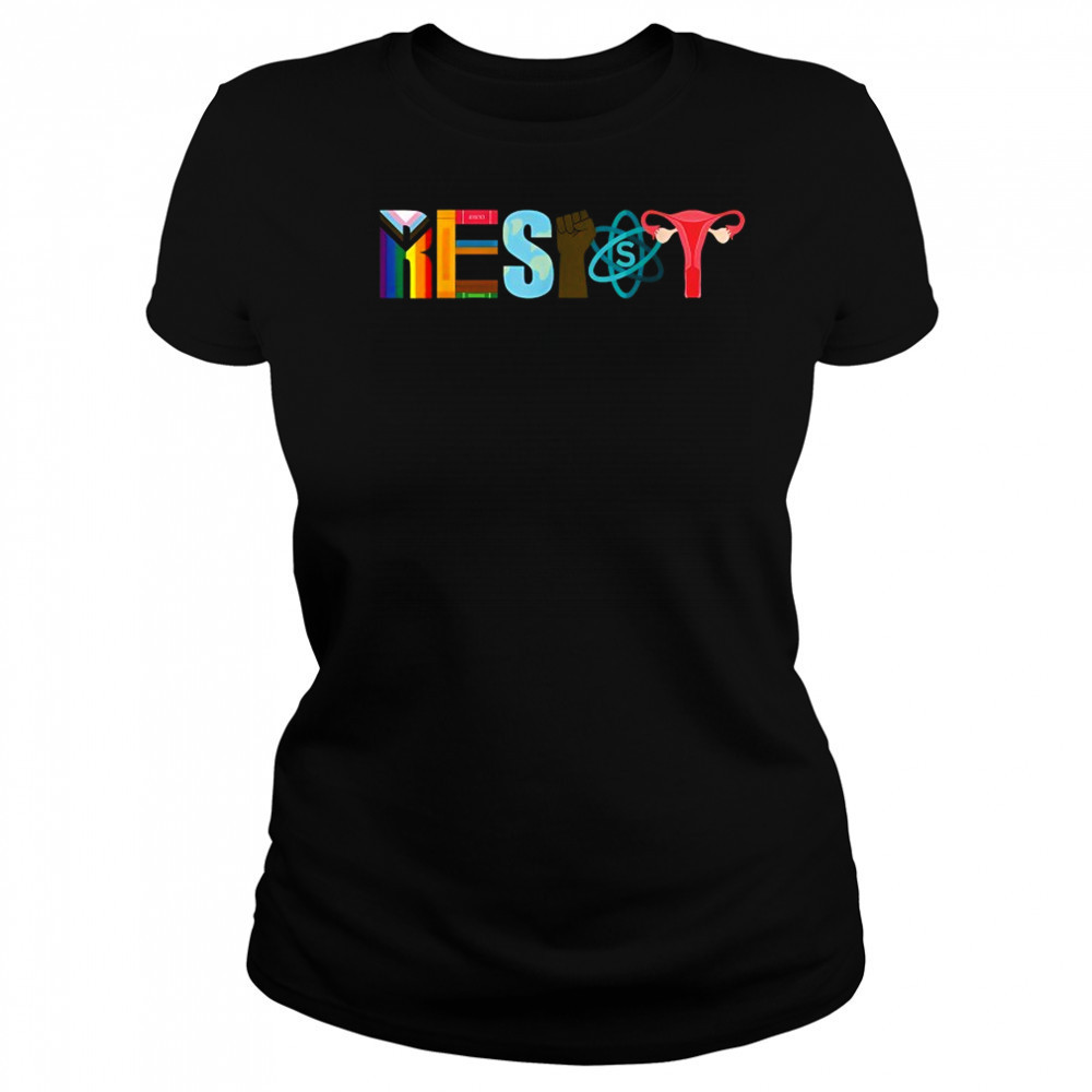 Resist Uterus Pride T-shirt Women's T-shirt