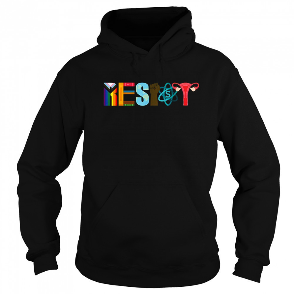Resist Uterus Pride T-shirt Hoodie