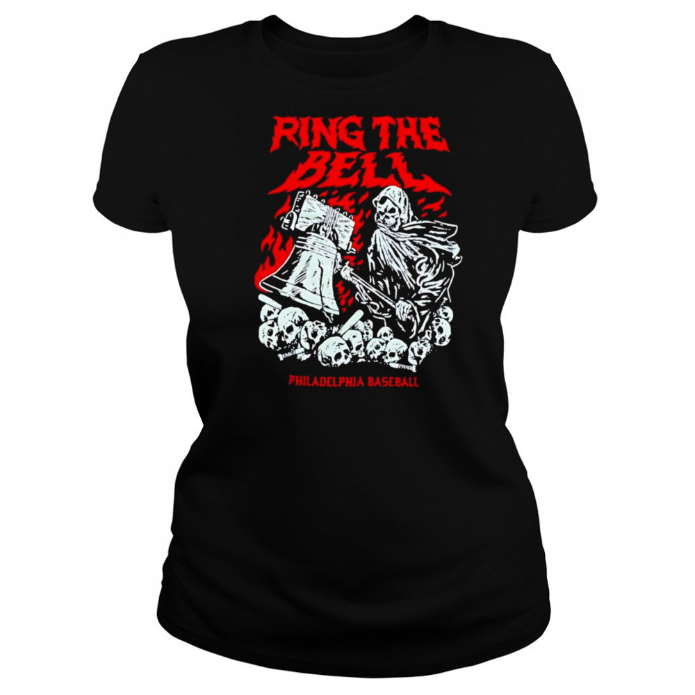 Ring the bell Philadelphia baseball shirt Women's T-shirt