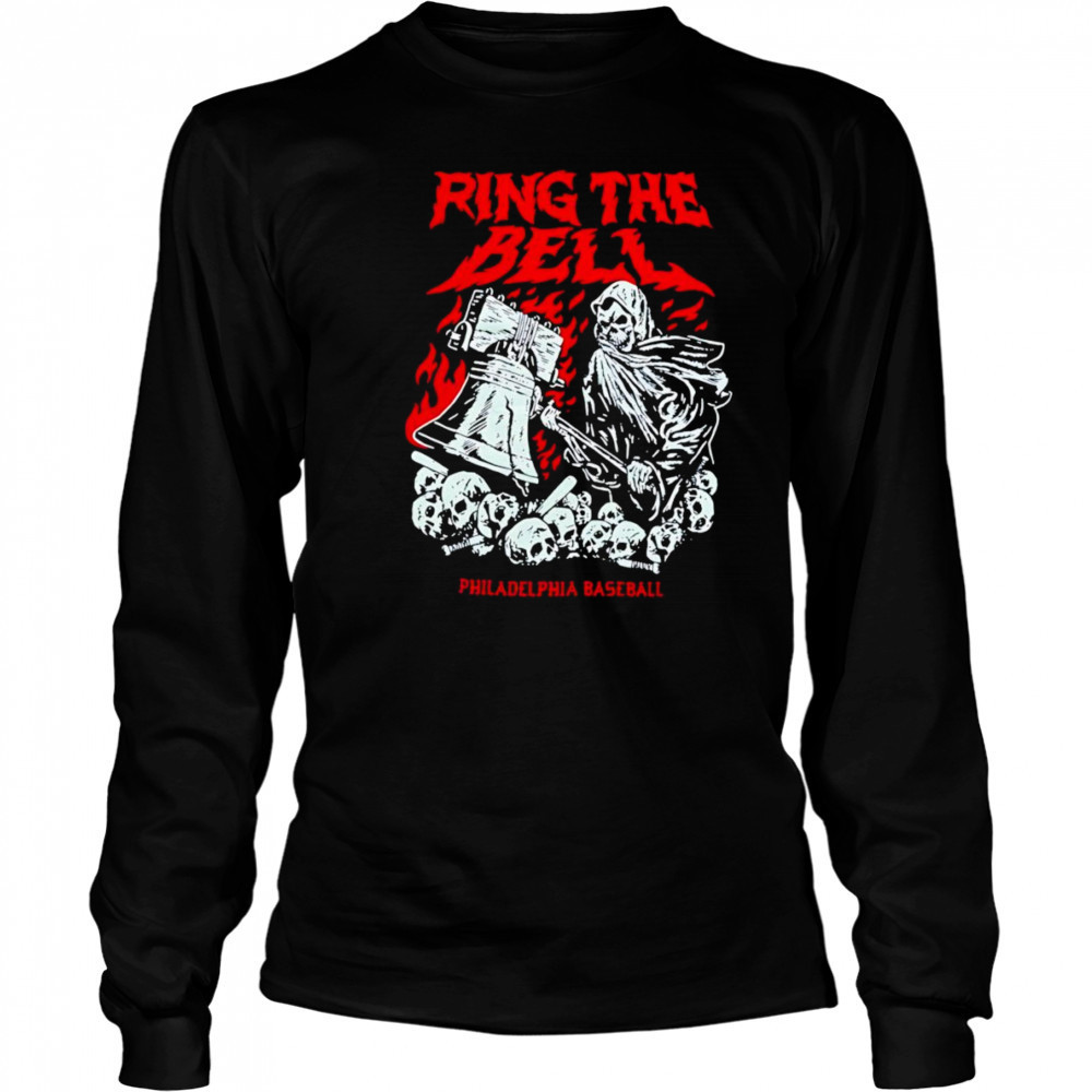 Ring the bell Philadelphia baseball shirt Long Sleeved