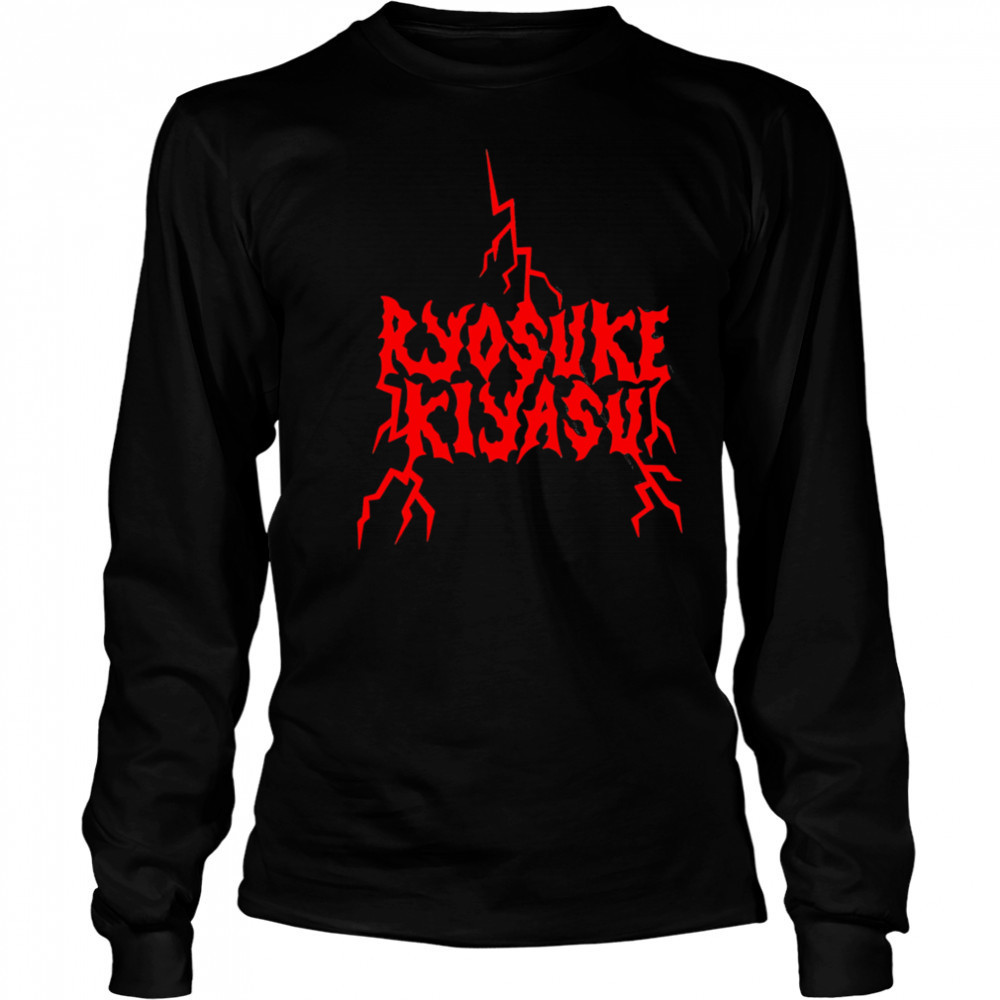 Ryosuke Kiyasu nightning design shirt Long Sleeved