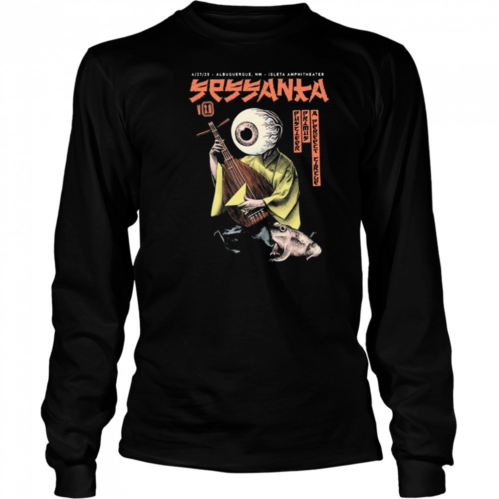 Sessanta Isleta Amphitheater April 27th 2025 Albuquerque NM Tour t-shirt Long Sleeved