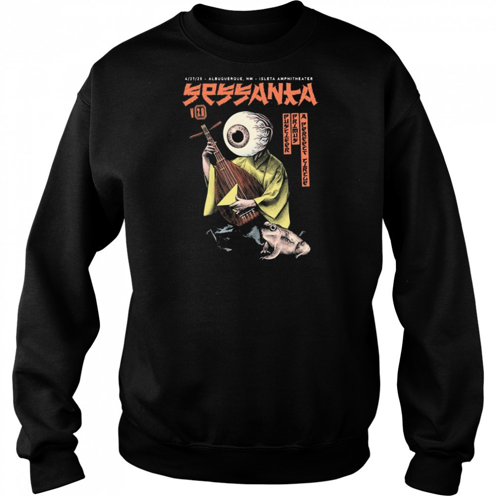 Sessanta Isleta Amphitheater April 27th 2025 Albuquerque NM Tour t-shirt Sweatshirt