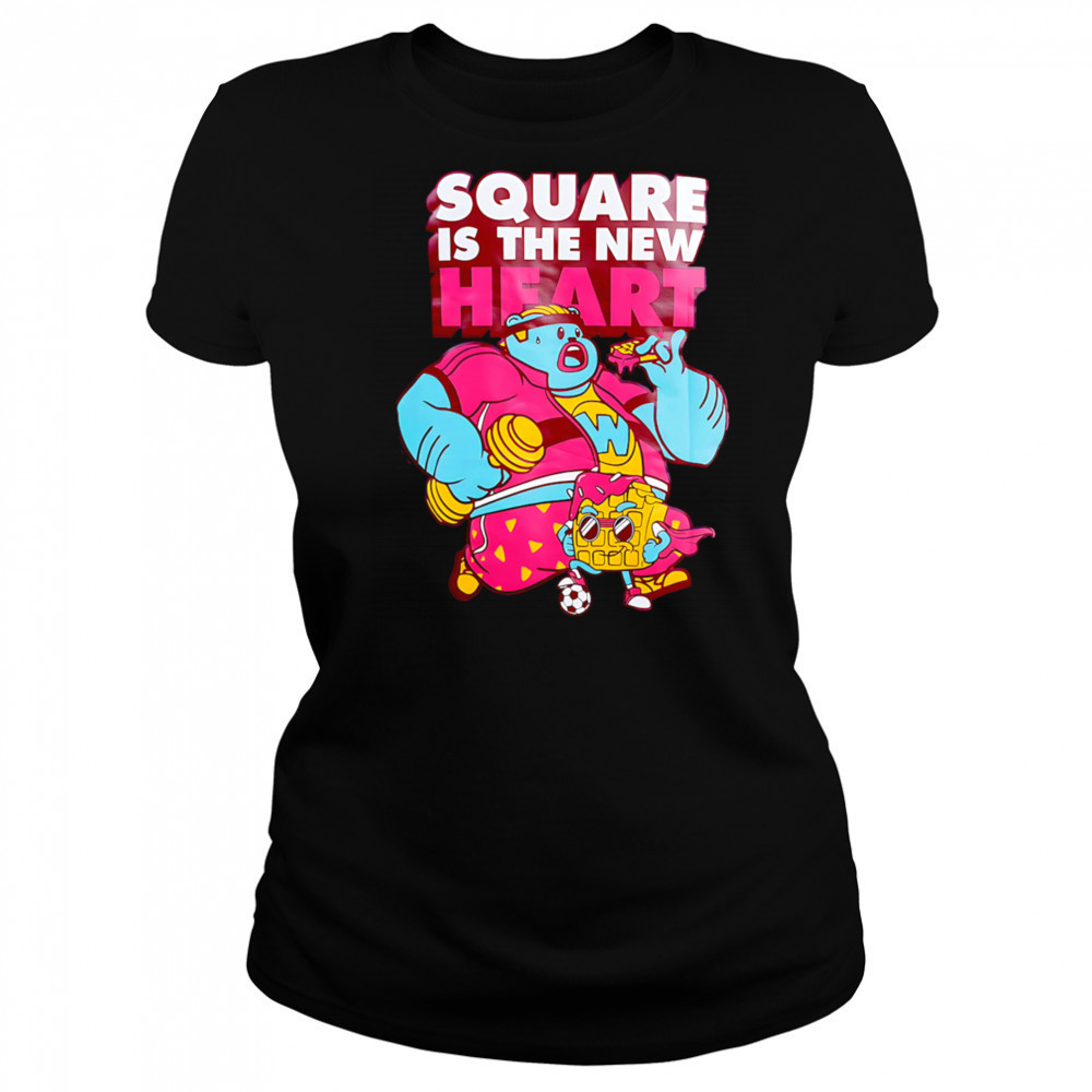 Square is the new heart shirt Women's T-shirt