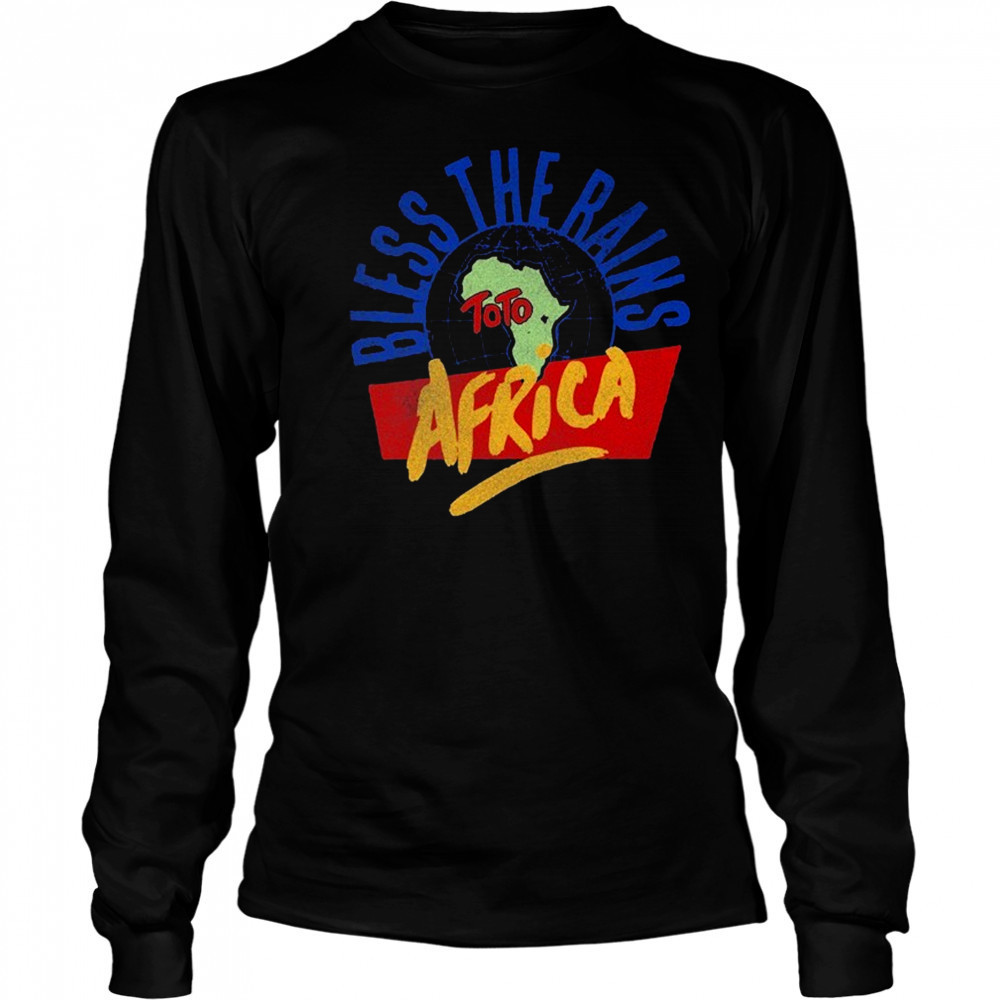 Toto Bless The Rains Africa T-shirt Long Sleeved