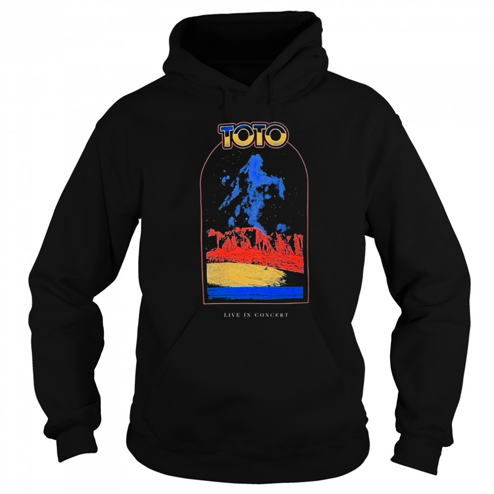 Toto Live In Concert Mountains T-shirt Hoodie