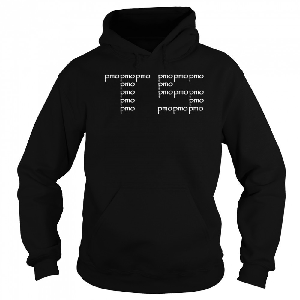 TS PMO Repeating T-Shirt Hoodie
