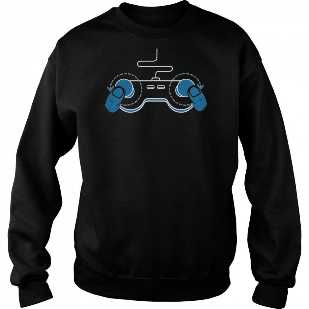 Video Game Controller Boobs Gamer T-Shirt Sweatshirt