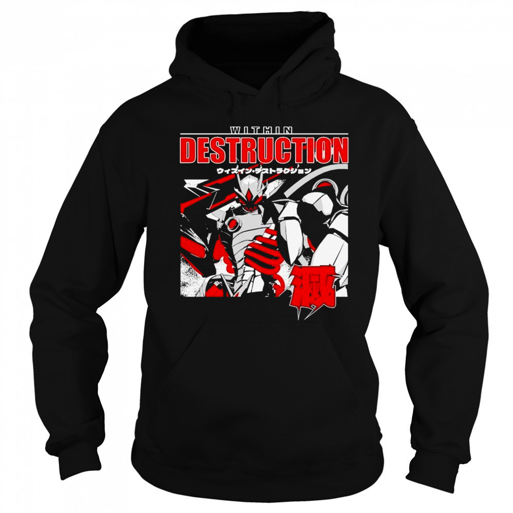 Within Destruction Animetal T-shirt Hoodie