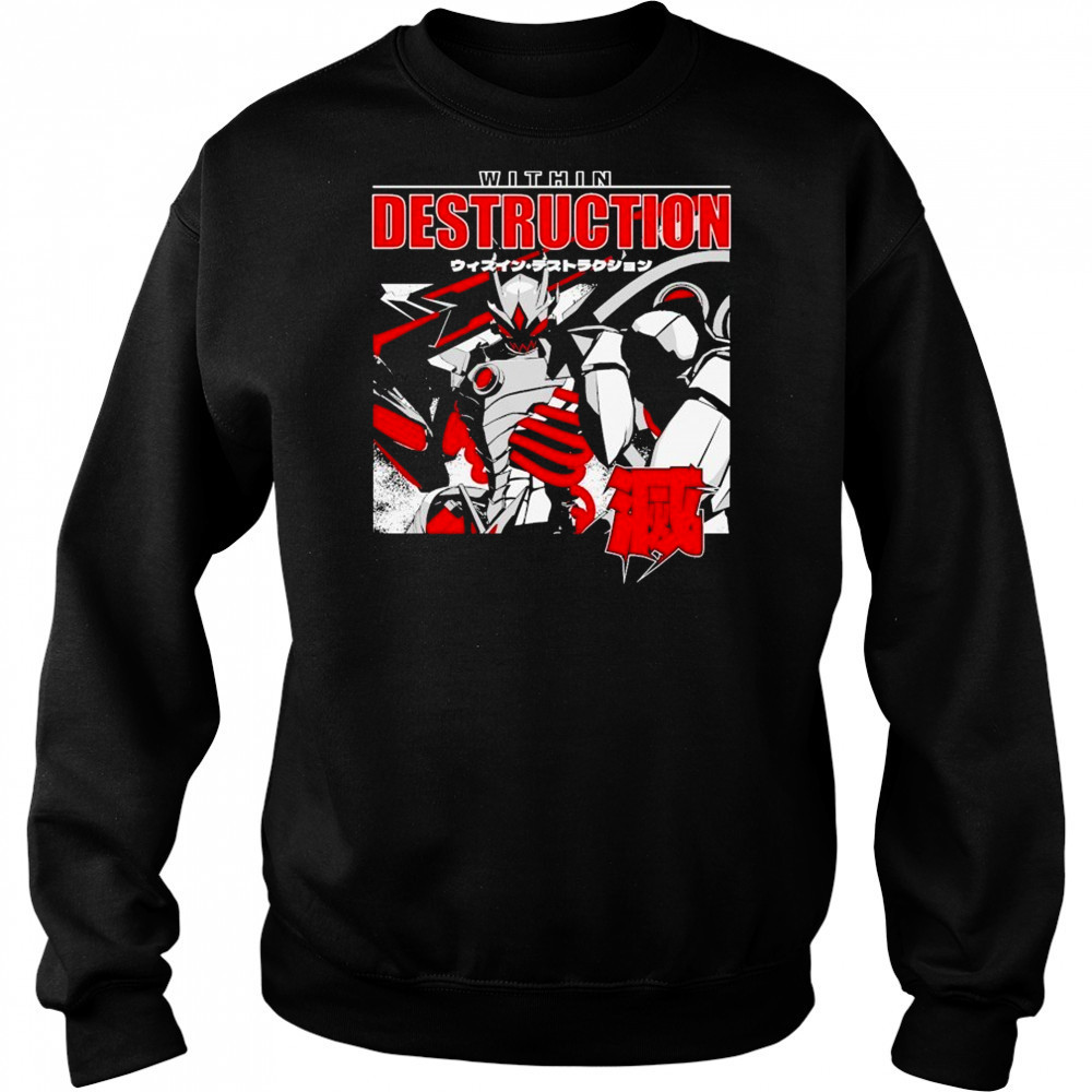 Within Destruction Animetal T-shirt Sweatshirt