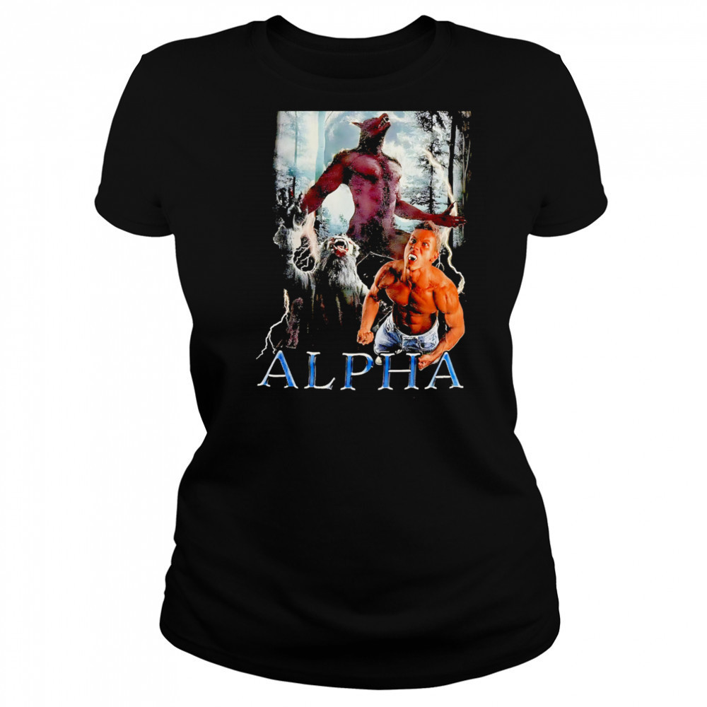 Wolf zombie Alpha shirt Women's T-shirt