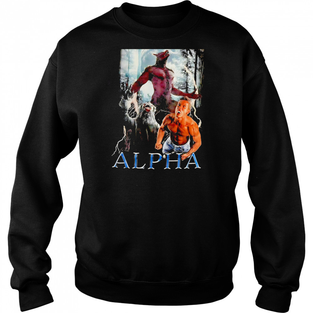 Wolf zombie Alpha shirt Sweatshirt