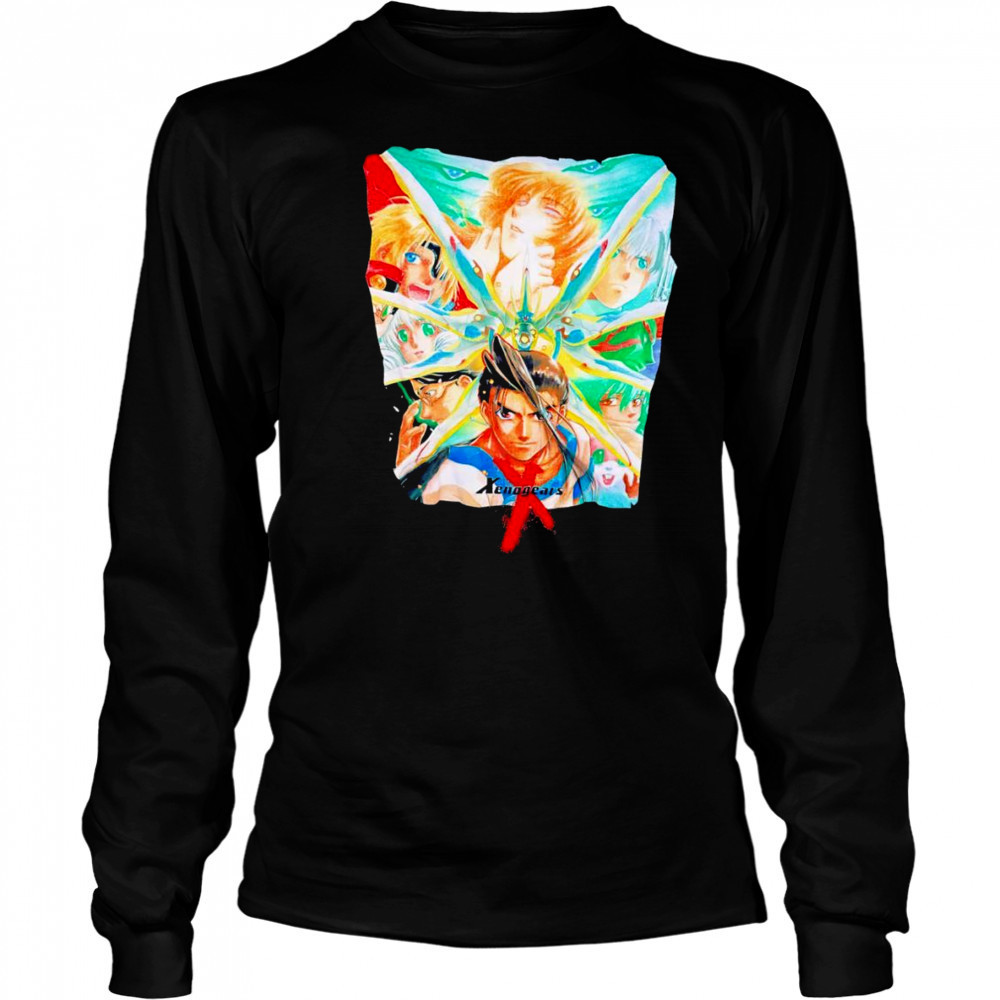 Xenogears X retro shirt Long Sleeved