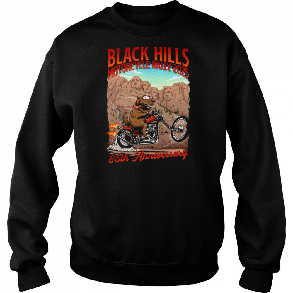Cruisin Mt Rushmore 85th Black Hills Motorcycle Rally Shirt Sweatshirt