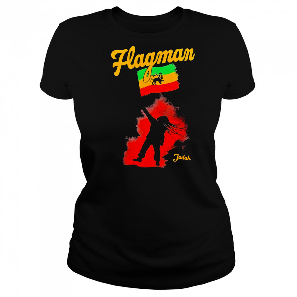 Damian Marley Flagman Judah T-shirt Women's T-shirt
