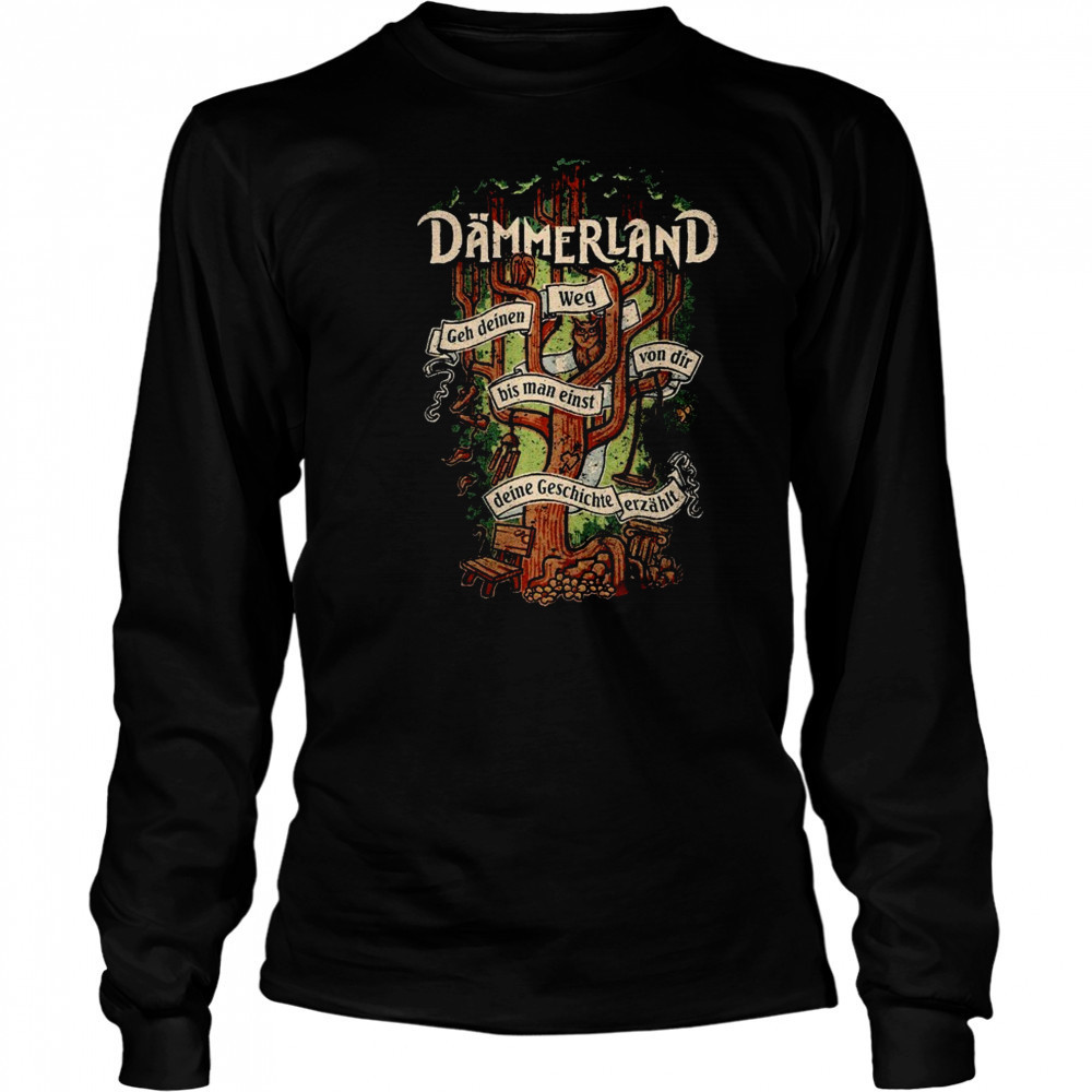 Dämmerland Lebensbaum T-shirt Long Sleeved