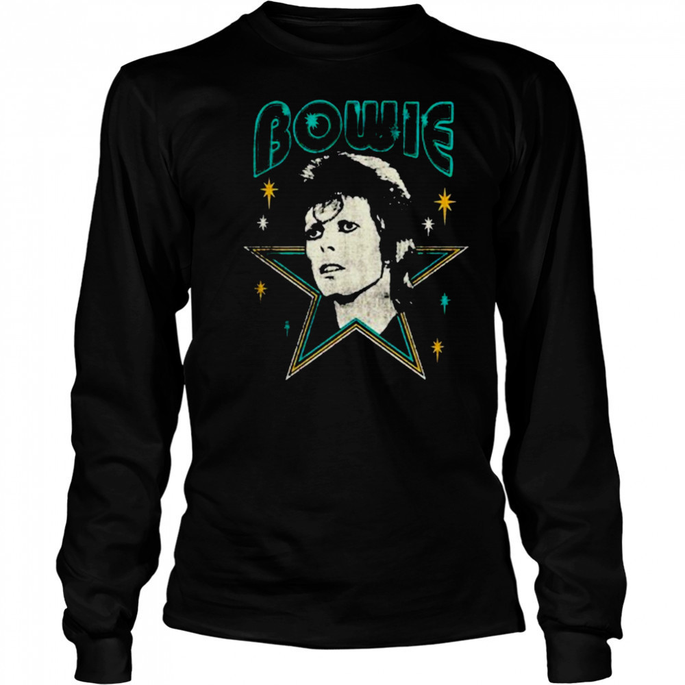 David Bowie Starman T-shirt Long Sleeved