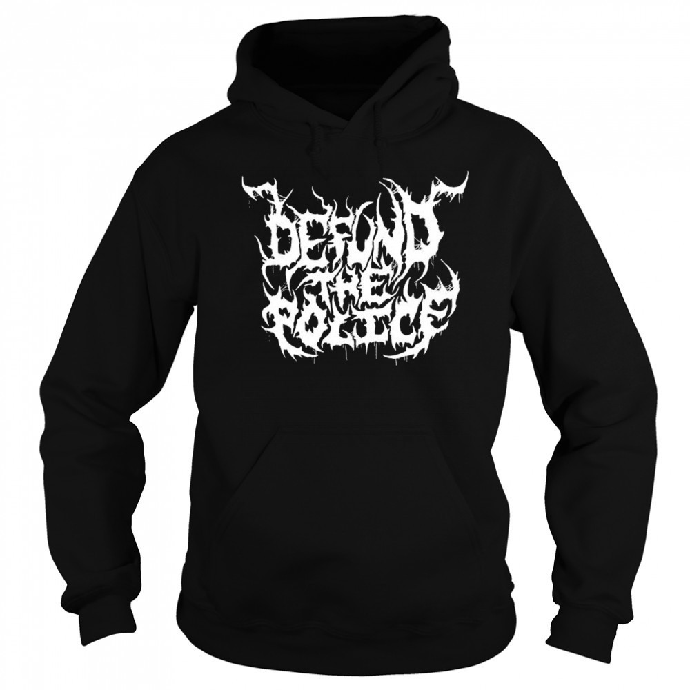 Defund The Police Metal T-shirt Hoodie