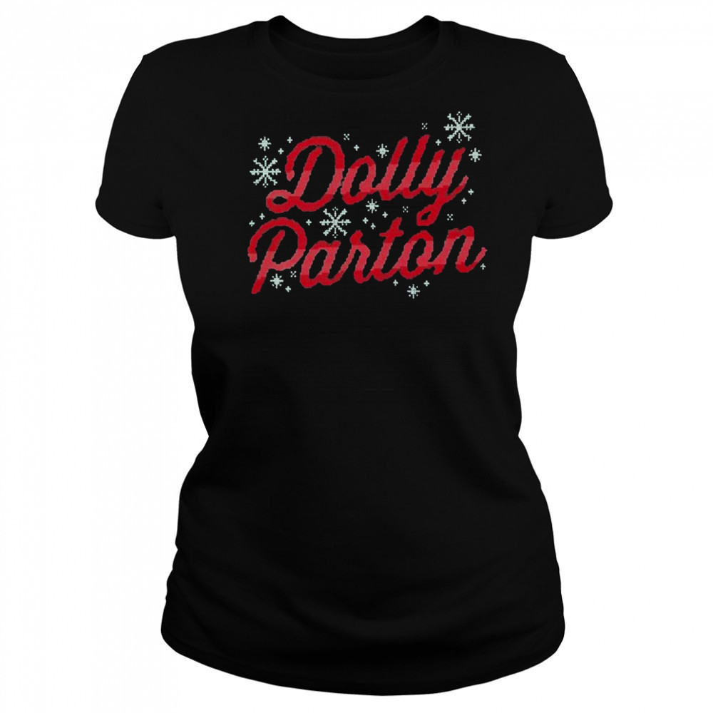 Dolly Parton Holiday Christmas T-shirt Women's T-shirt