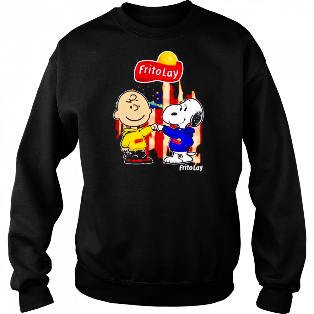 Frito Lay Charlie Brown and Snoopy shirt Sweatshirt