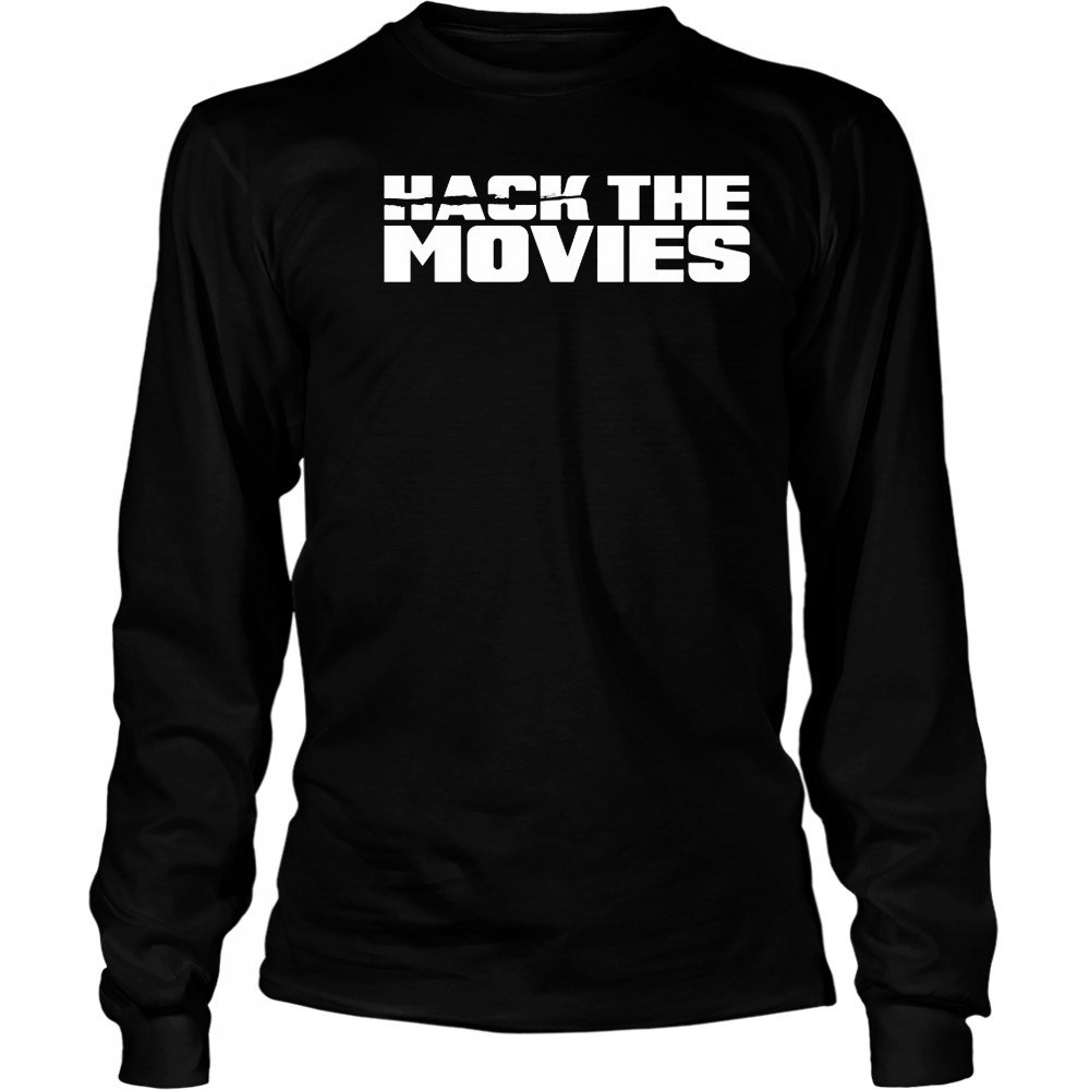 Hack The Movies Logo T-Shirt Long Sleeved