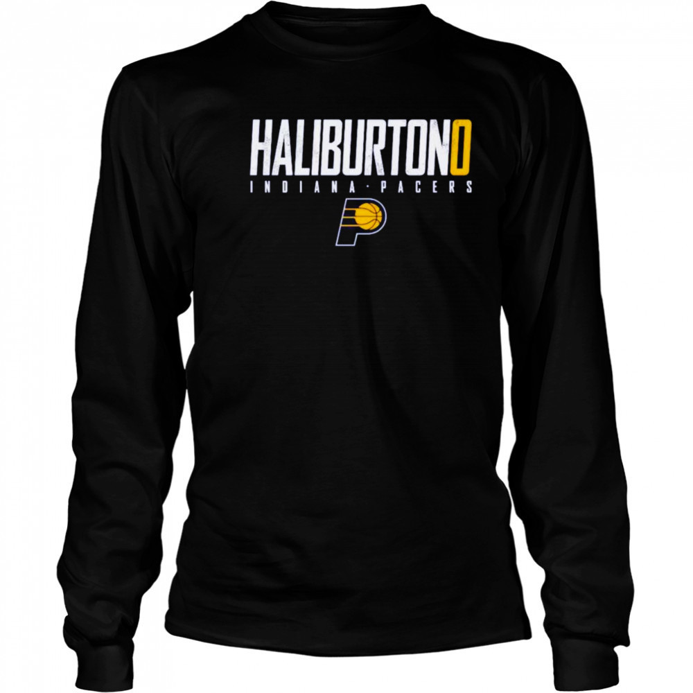 Haliburton 0 Tyrese Haliburton Indiana Pacers shirt Long Sleeved