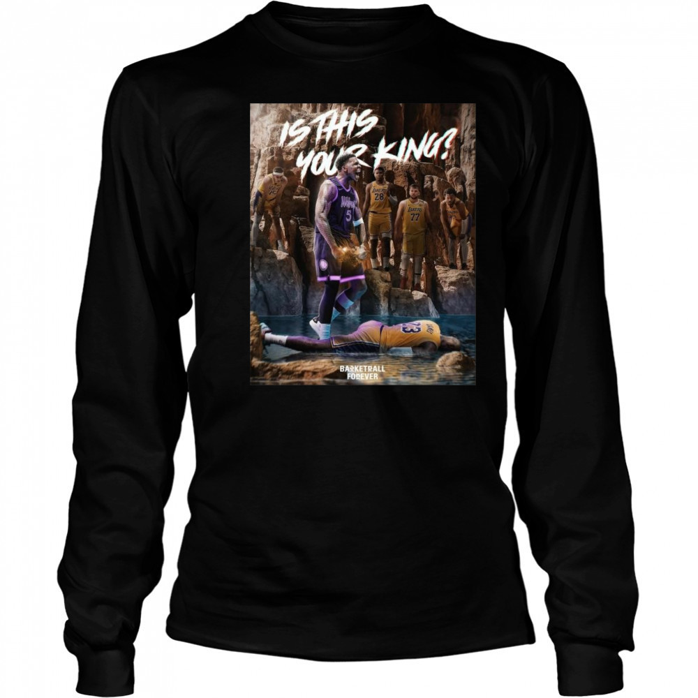 Minnesota Timberwolves Eliminate Los Angeles Lakers & Advance To The 2nd Round NBA 2025 Is This Your King Shirt Long Sleeved