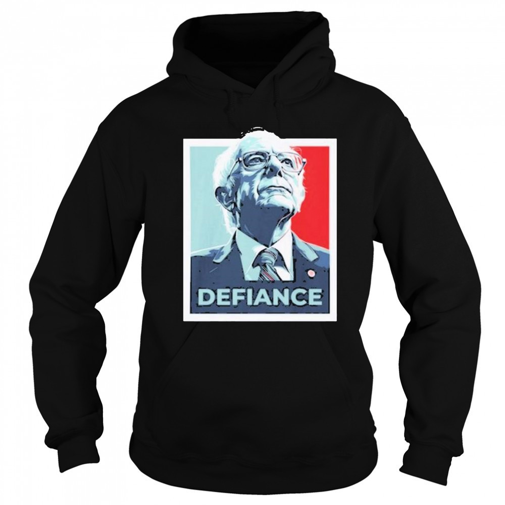Murderedbyaoc Bernie Sanders Defiance 2025 t-shirt Hoodie
