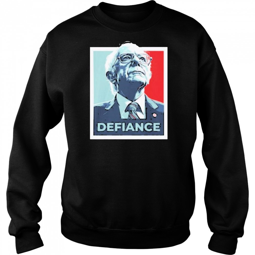 Murderedbyaoc Bernie Sanders Defiance 2025 t-shirt Sweatshirt