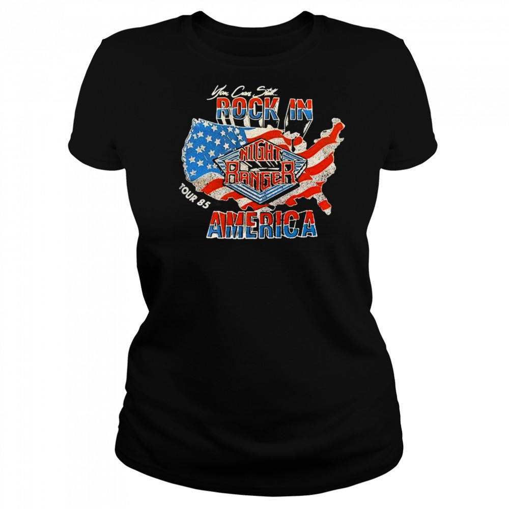 Night Ranger USA Rock In America Shirt Women's T-shirt