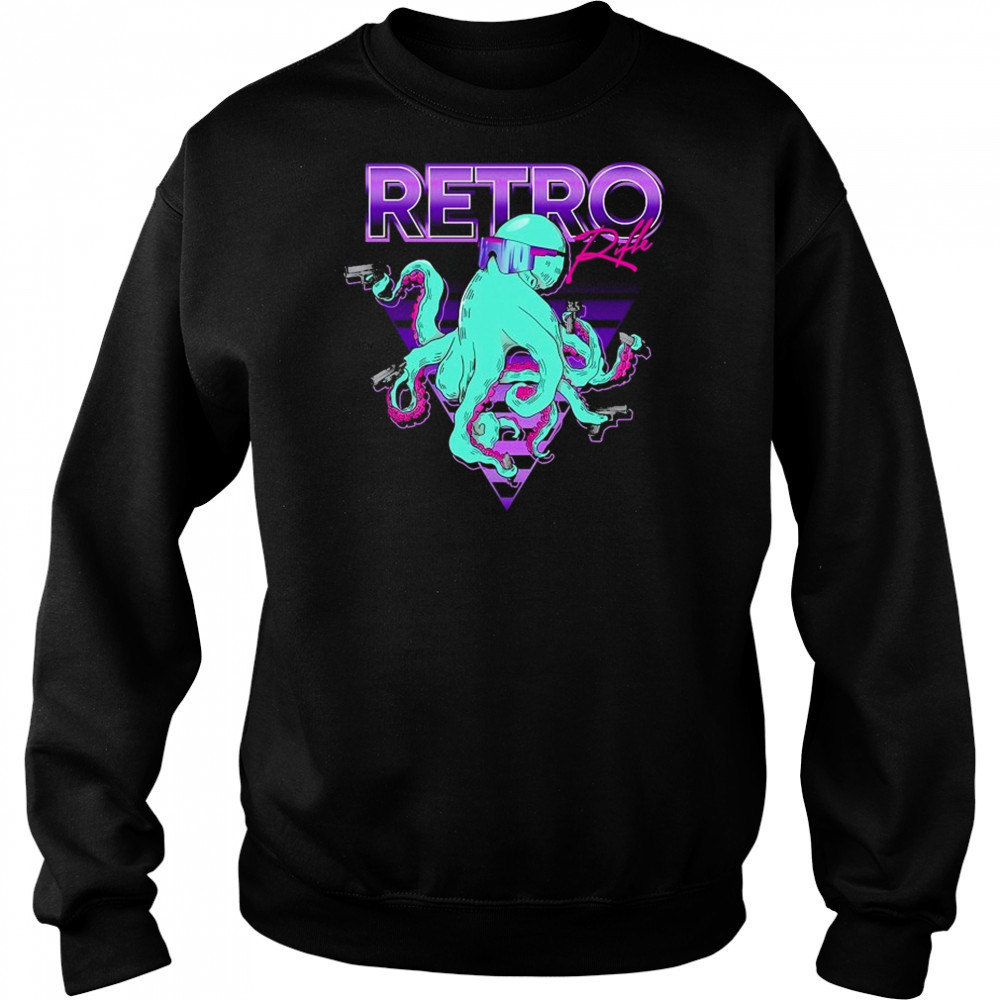 Octoglock Retro Rifle T-shirt Sweatshirt