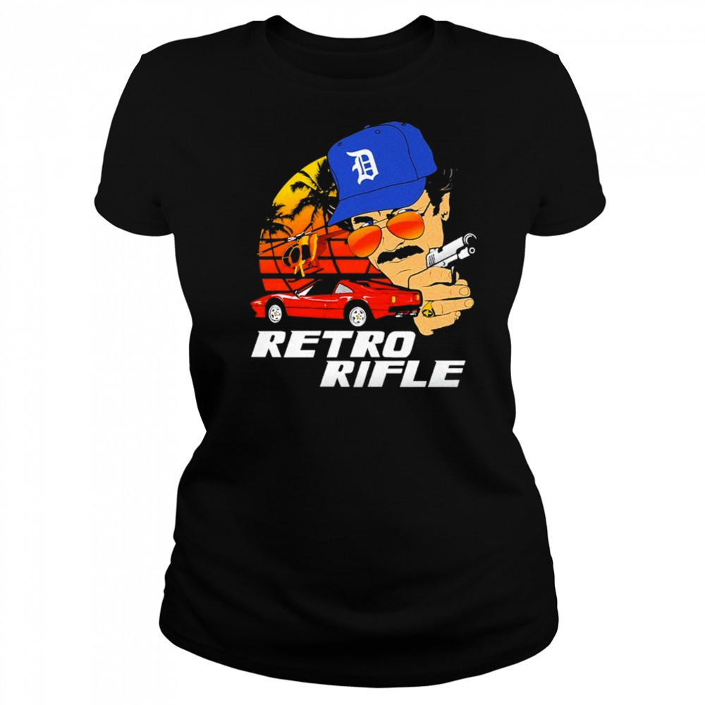 Retro Rifle Magnum PI T-shirt Women's T-shirt