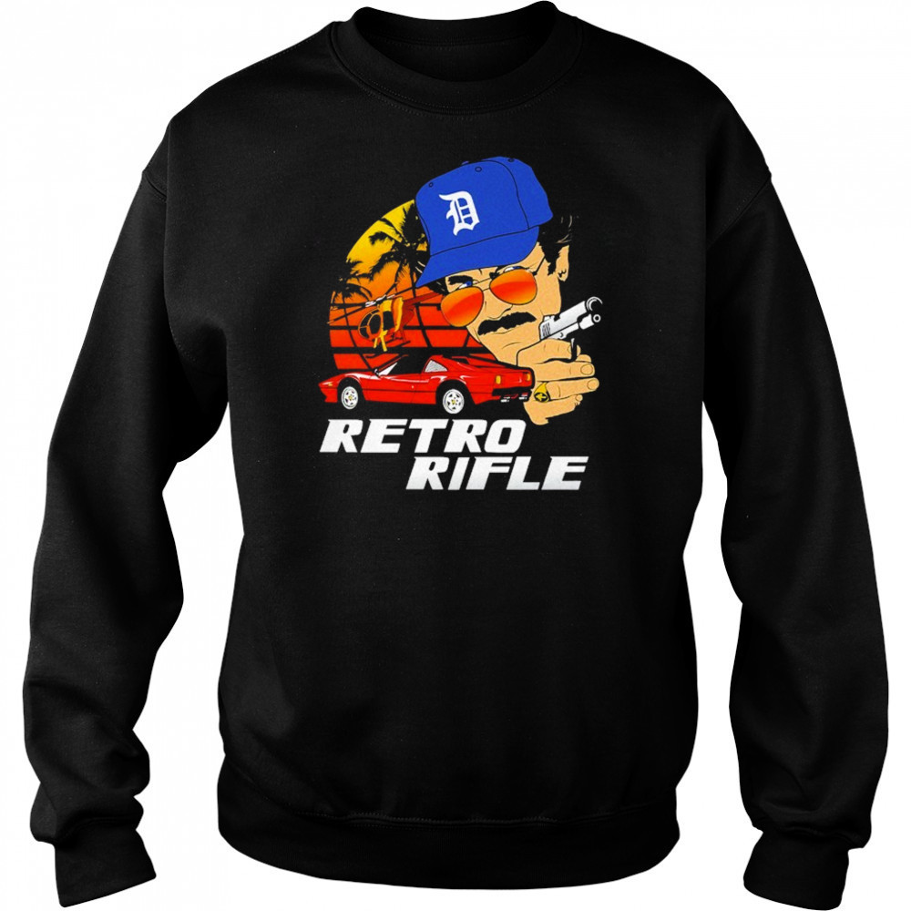 Retro Rifle Magnum PI T-shirt Sweatshirt