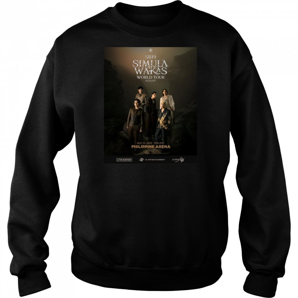 Sb19 Simula At Wakas World Tour 2025 Shirt Sweatshirt