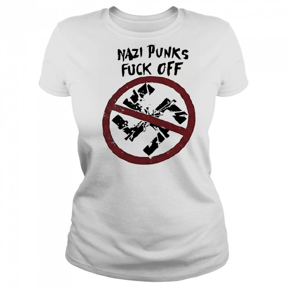 AntI fascist punk rock style shirt Women's T-shirt