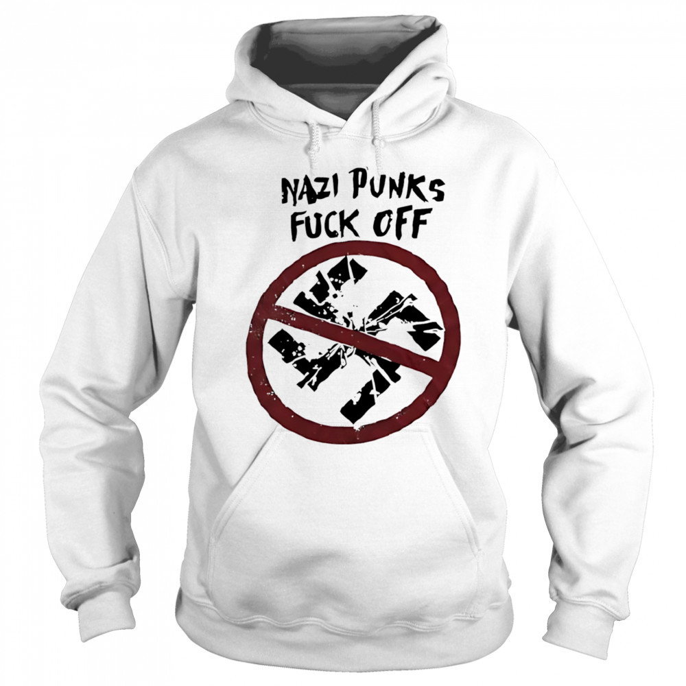 AntI fascist punk rock style shirt Hoodie