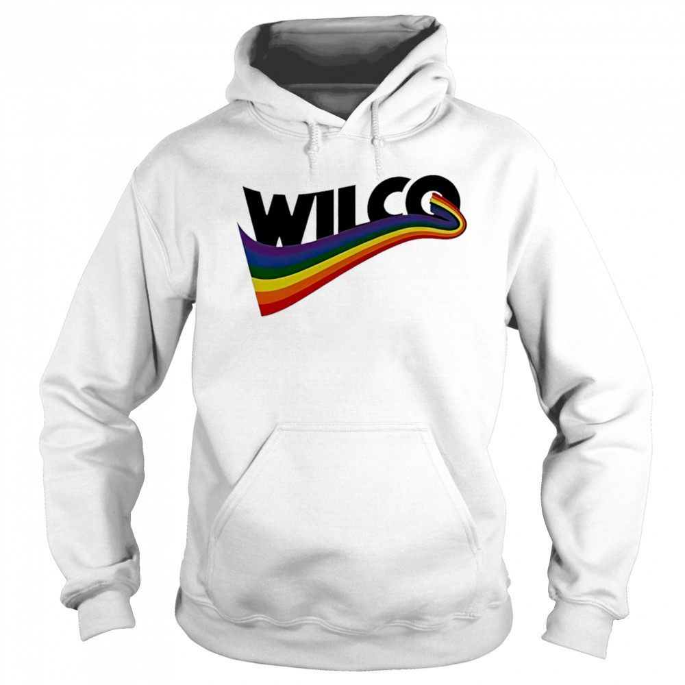 Colorful wilco graphic design shirt Hoodie