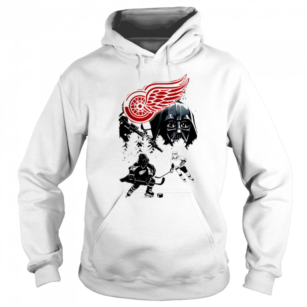 Detroit Red Wings 2025 Star Wars Hockey shirt Hoodie