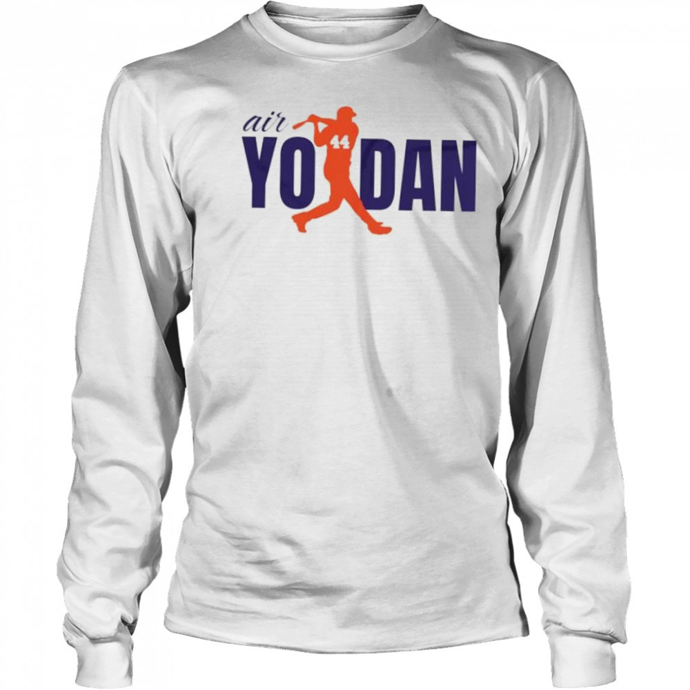 Houston Astros no 44 air Yordan Alvarez shirt Long Sleeved
