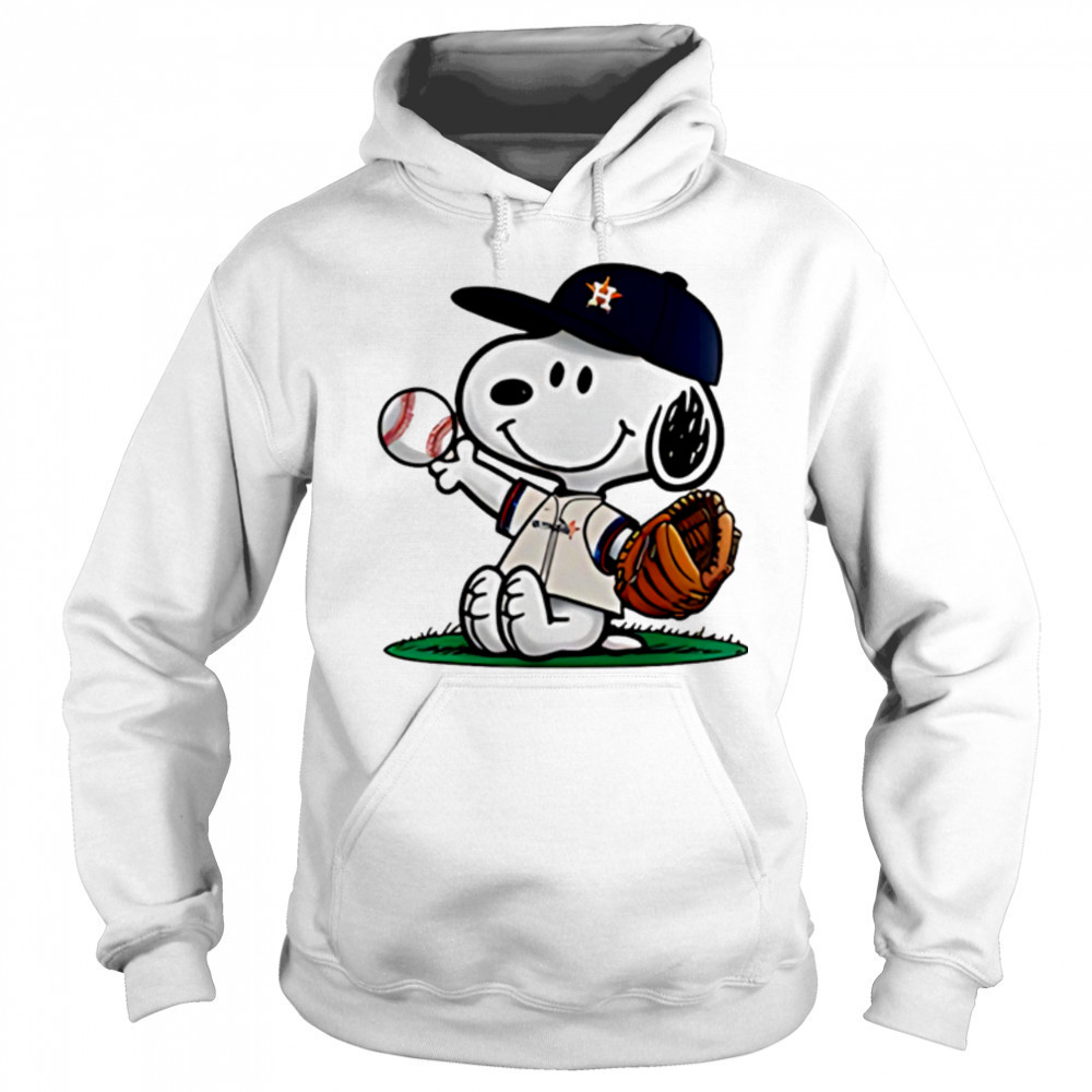 Houston Astros x Peanuts Night 2025 Special Baseball shirt Hoodie
