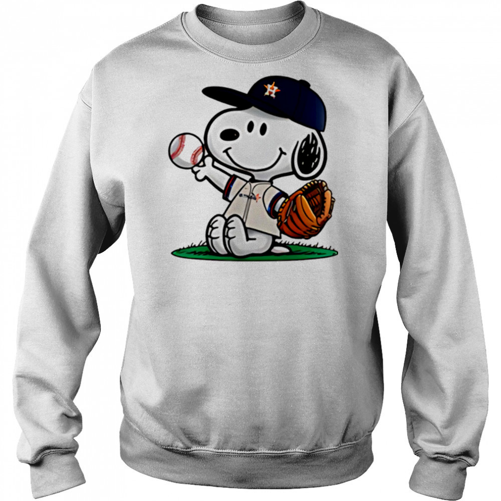 Houston Astros x Peanuts Night 2025 Special Baseball shirt Sweatshirt