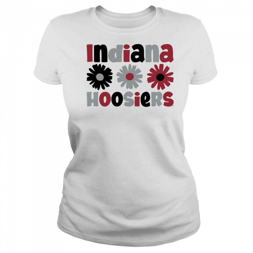 Indiana Hoosiers Daisy flower shirt Women's T-shirt