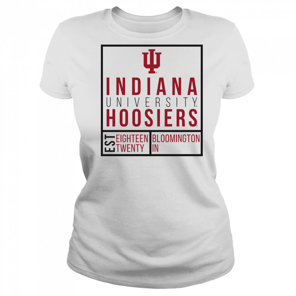 Indiana Hoosiers University box shirt Women's T-shirt