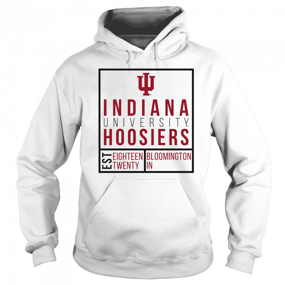 Indiana Hoosiers University box shirt Hoodie