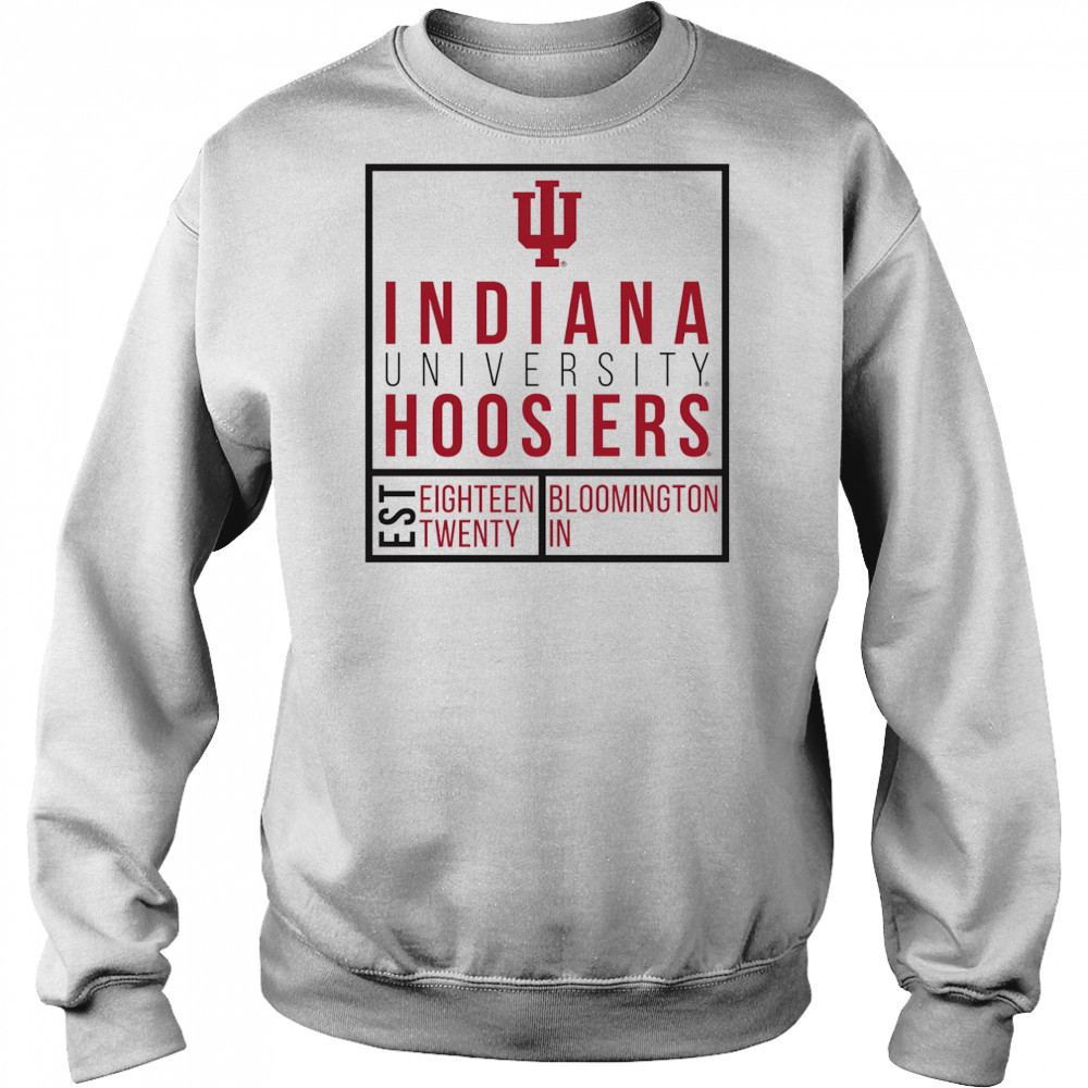 Indiana Hoosiers University box shirt Sweatshirt