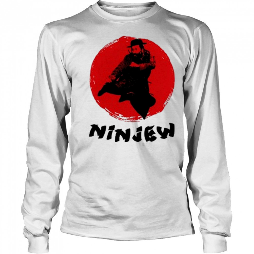 Jiu Jitsu Ninjew T-shirt Long Sleeved