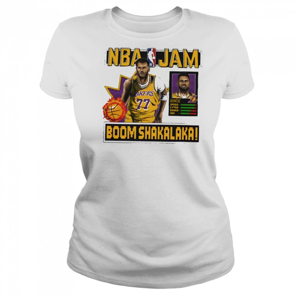 Luka Dončić Los Angeles Lakers NBA Jam shirt Women's T-shirt