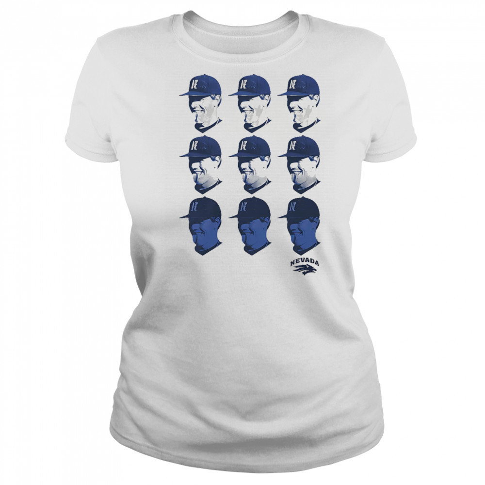 Peyton Fosher Nevada grid face shirt Women's T-shirt