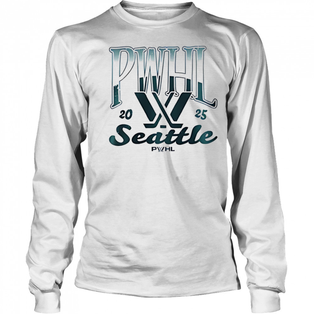 Pwhl Seattle limited edition 2025 special shirt Long Sleeved
