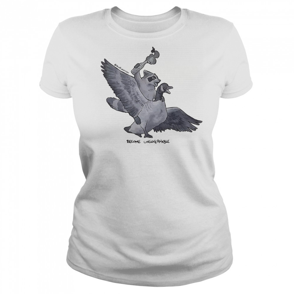 Raccoon Ungovernable shirt Women's T-shirt